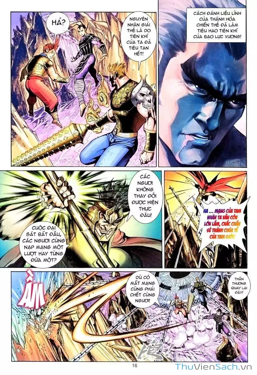 Truyện Tranh Đại Thánh Vương trang 4