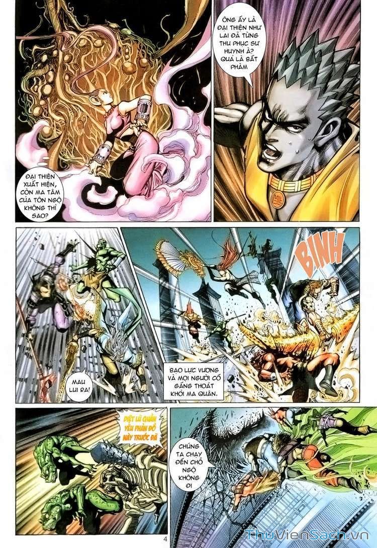 Truyện Tranh Đại Thánh Vương trang 4