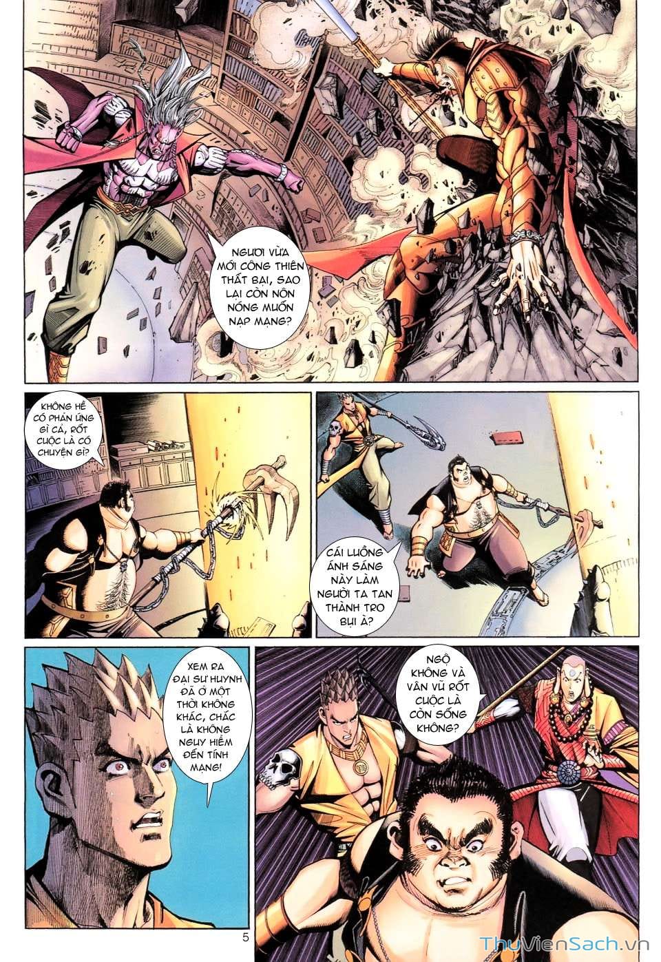 Truyện Tranh Đại Thánh Vương trang 4