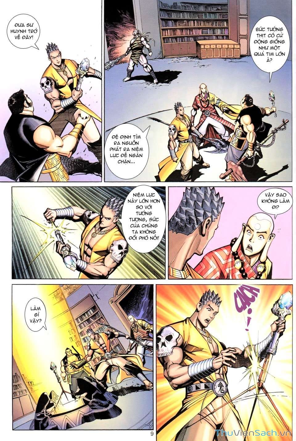 Truyện Tranh Đại Thánh Vương trang 4