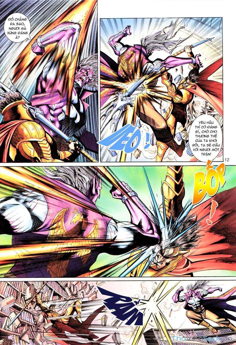 Truyện Tranh Đại Thánh Vương trang 4