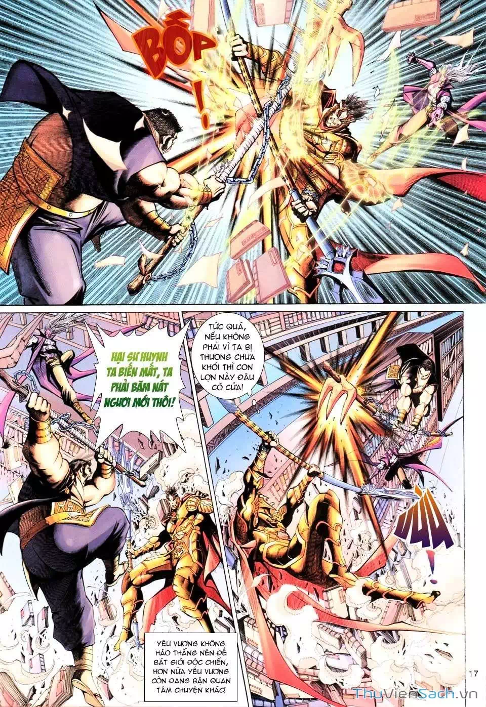 Truyện Tranh Đại Thánh Vương trang 4