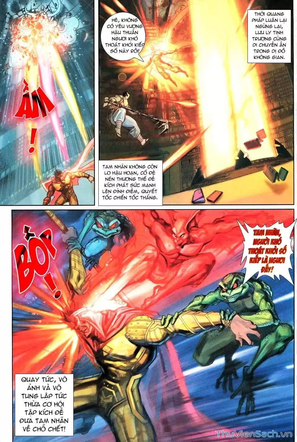 Truyện Tranh Đại Thánh Vương trang 4