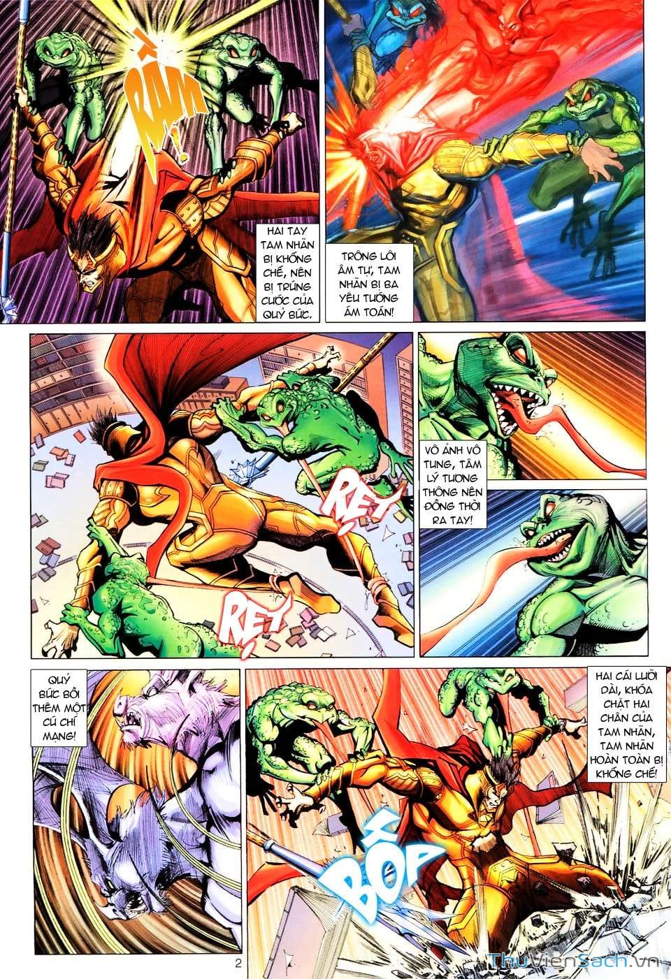 Truyện Tranh Đại Thánh Vương trang 4