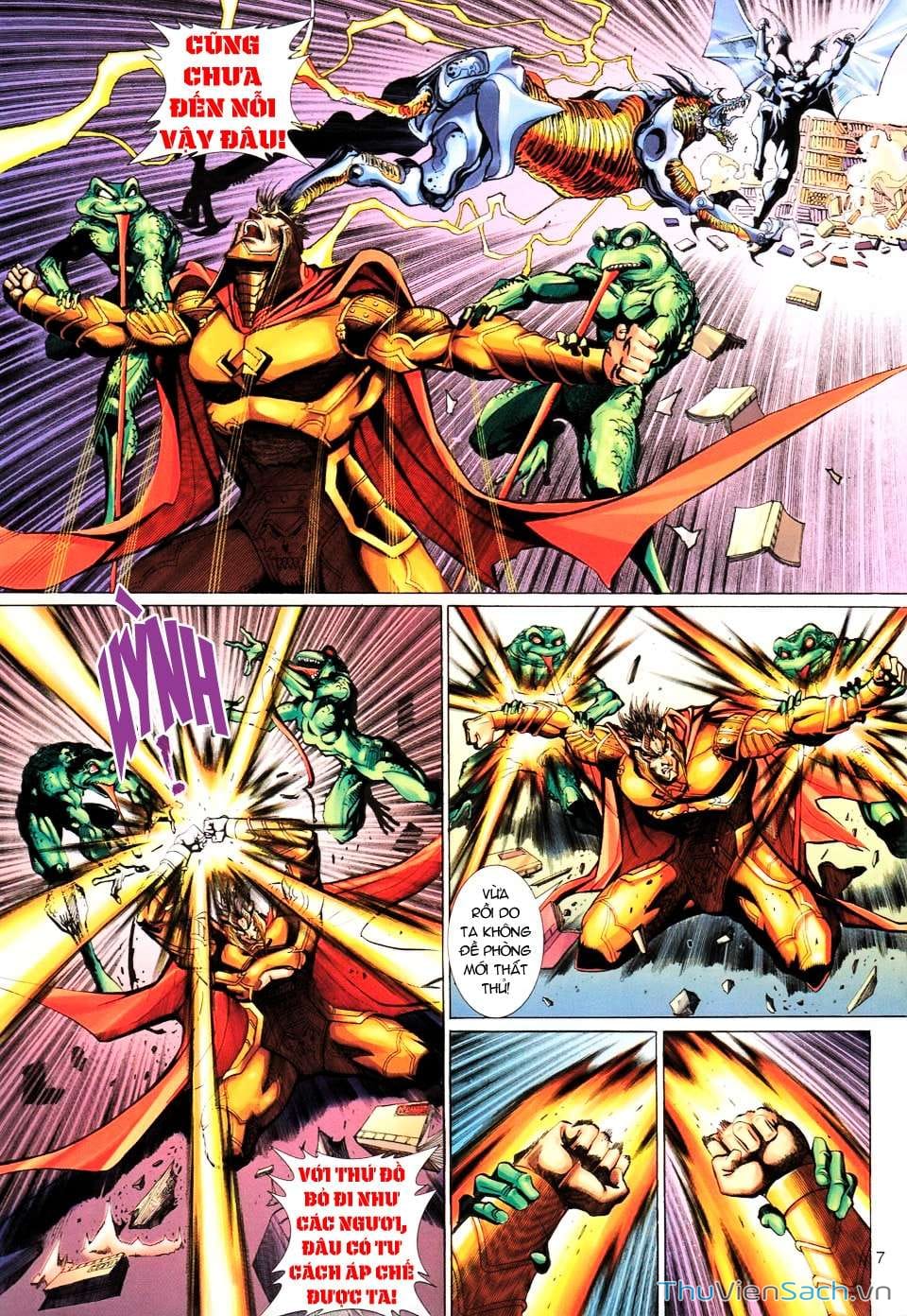 Truyện Tranh Đại Thánh Vương trang 4