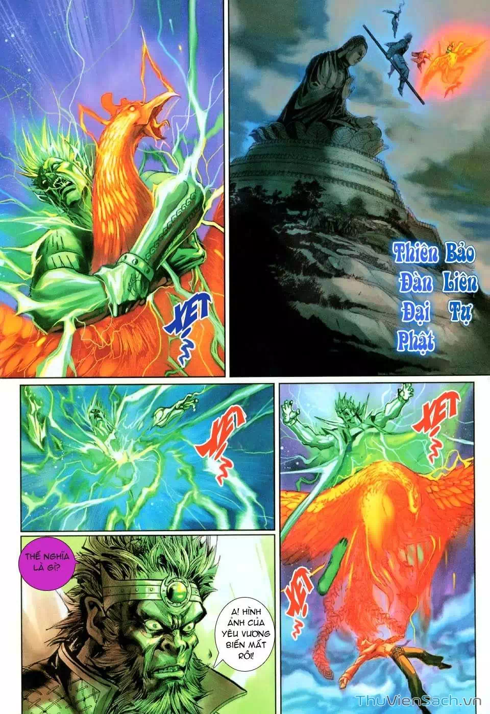 Truyện Tranh Đại Thánh Vương trang 4