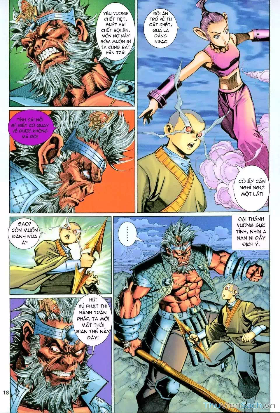 Truyện Tranh Đại Thánh Vương trang 4