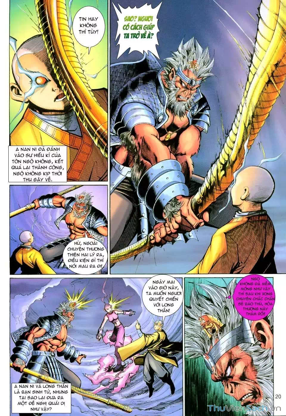 Truyện Tranh Đại Thánh Vương trang 4