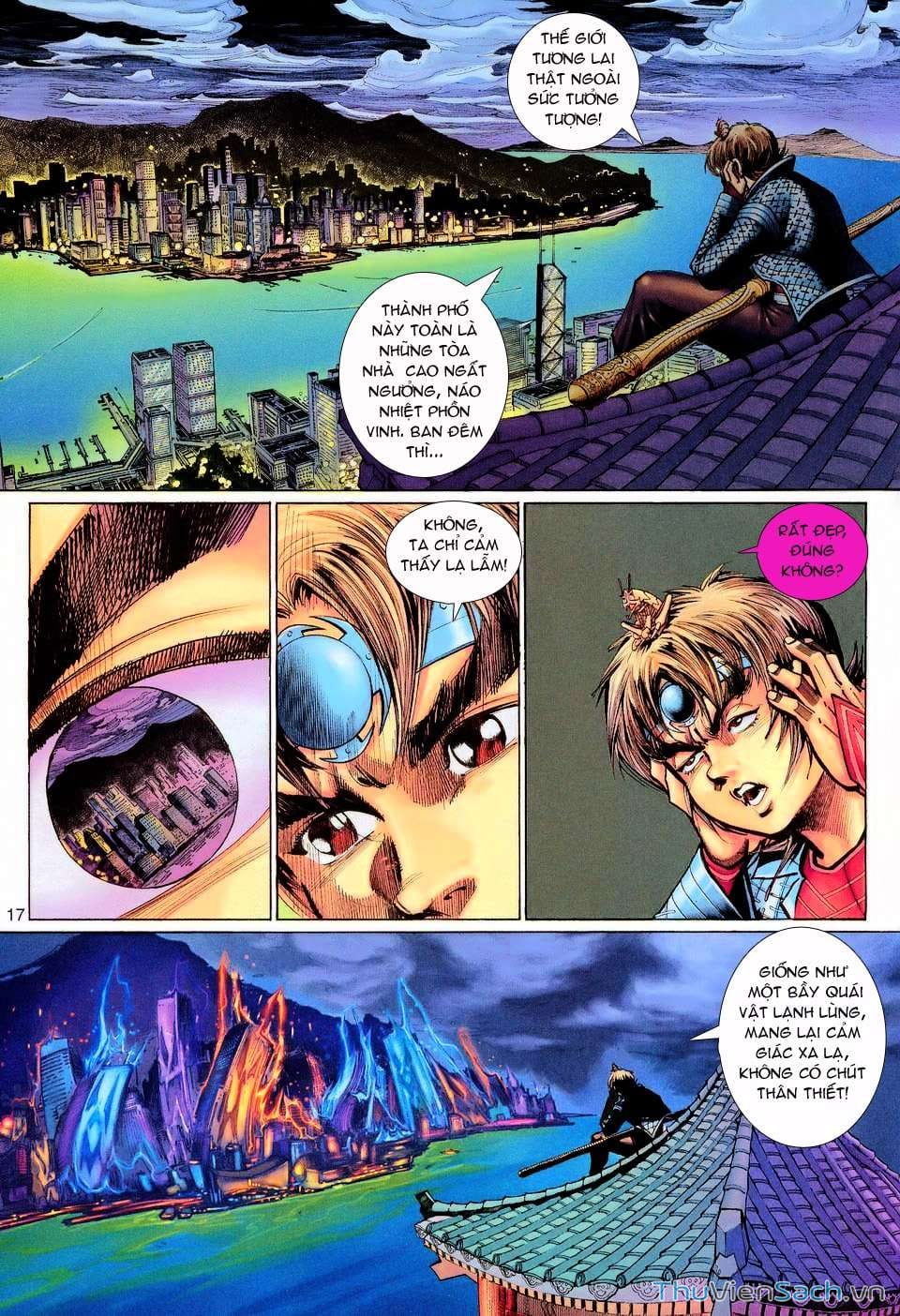 Truyện Tranh Đại Thánh Vương trang 4