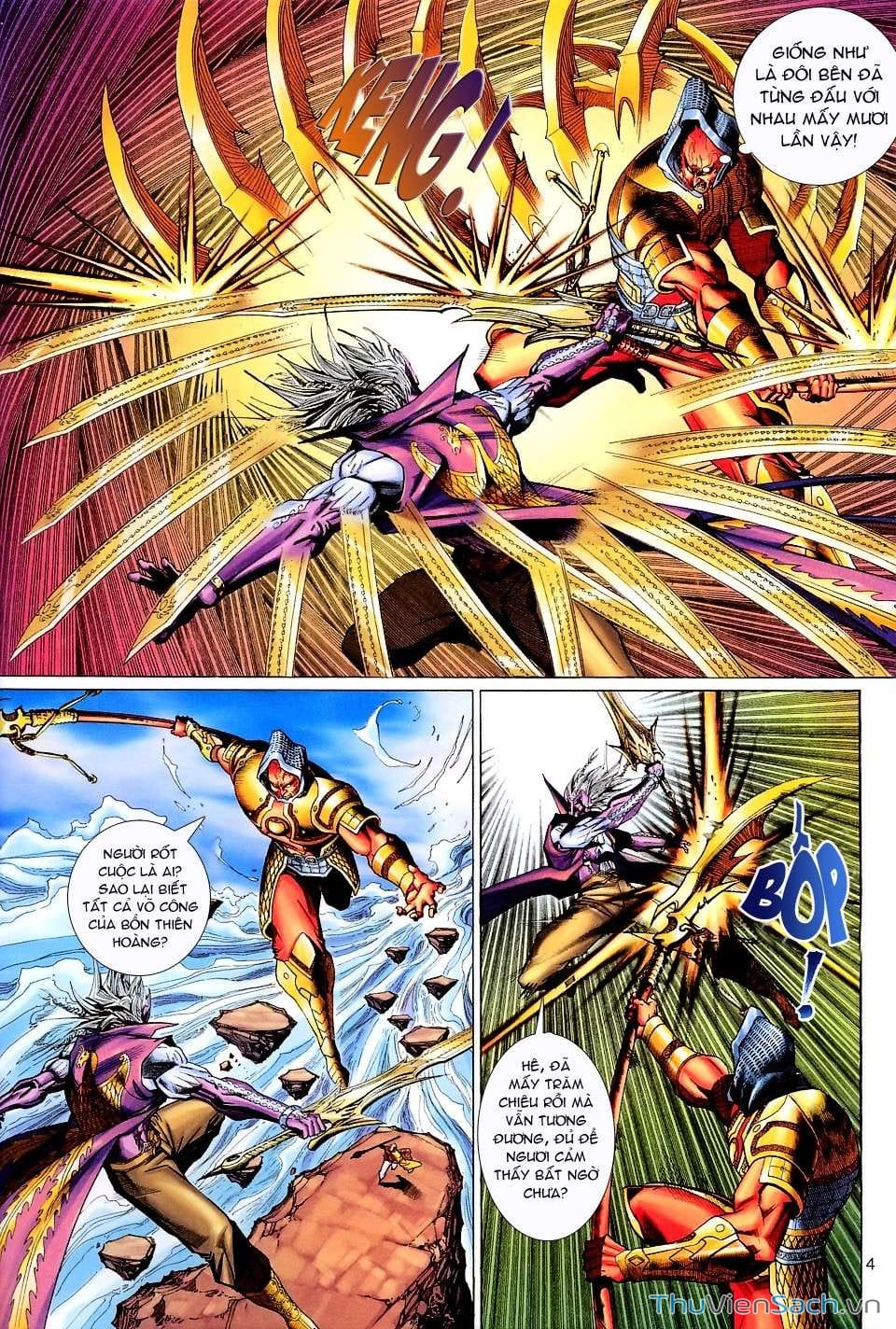 Truyện Tranh Đại Thánh Vương trang 4