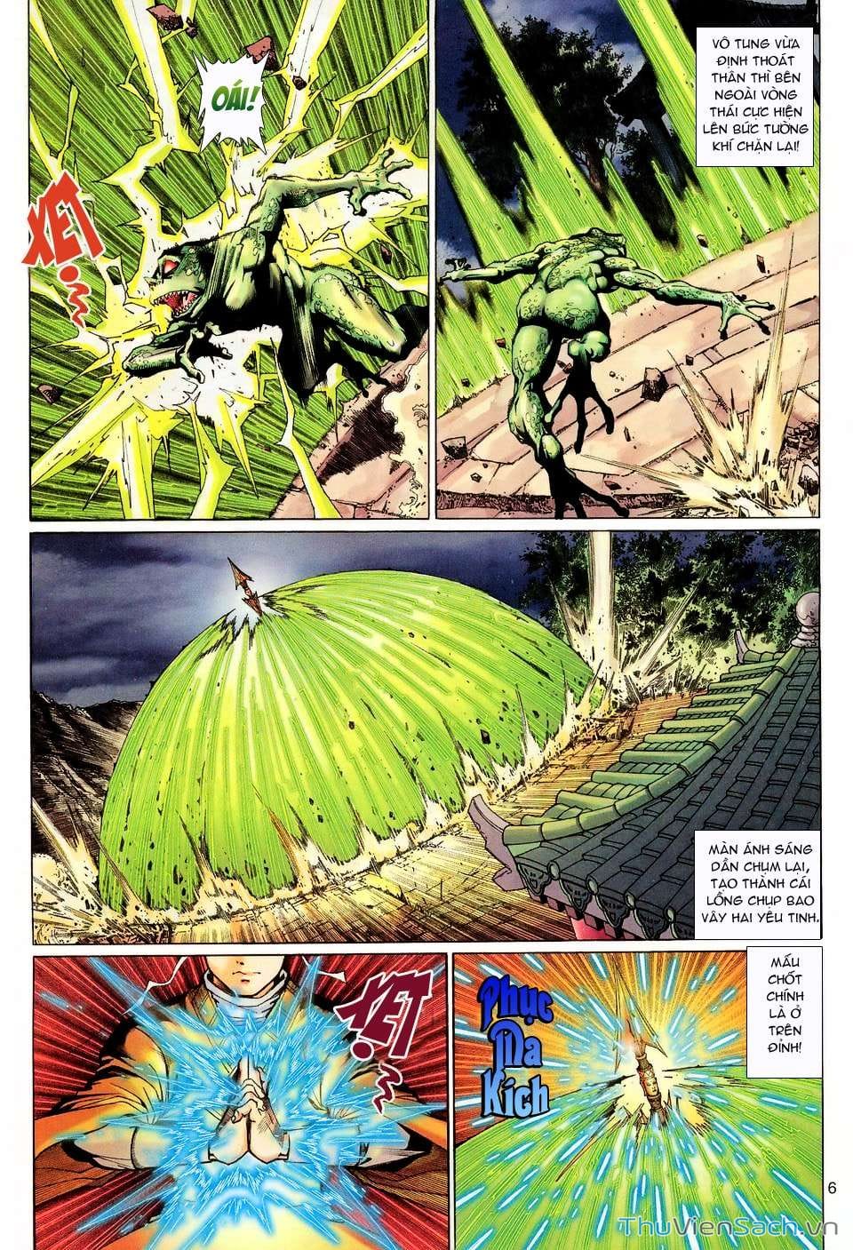 Truyện Tranh Đại Thánh Vương trang 4