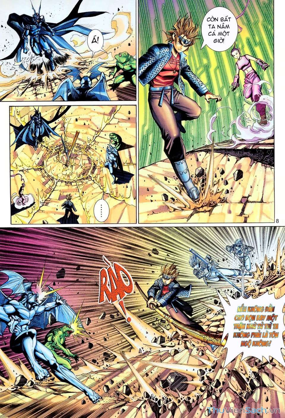 Truyện Tranh Đại Thánh Vương trang 4