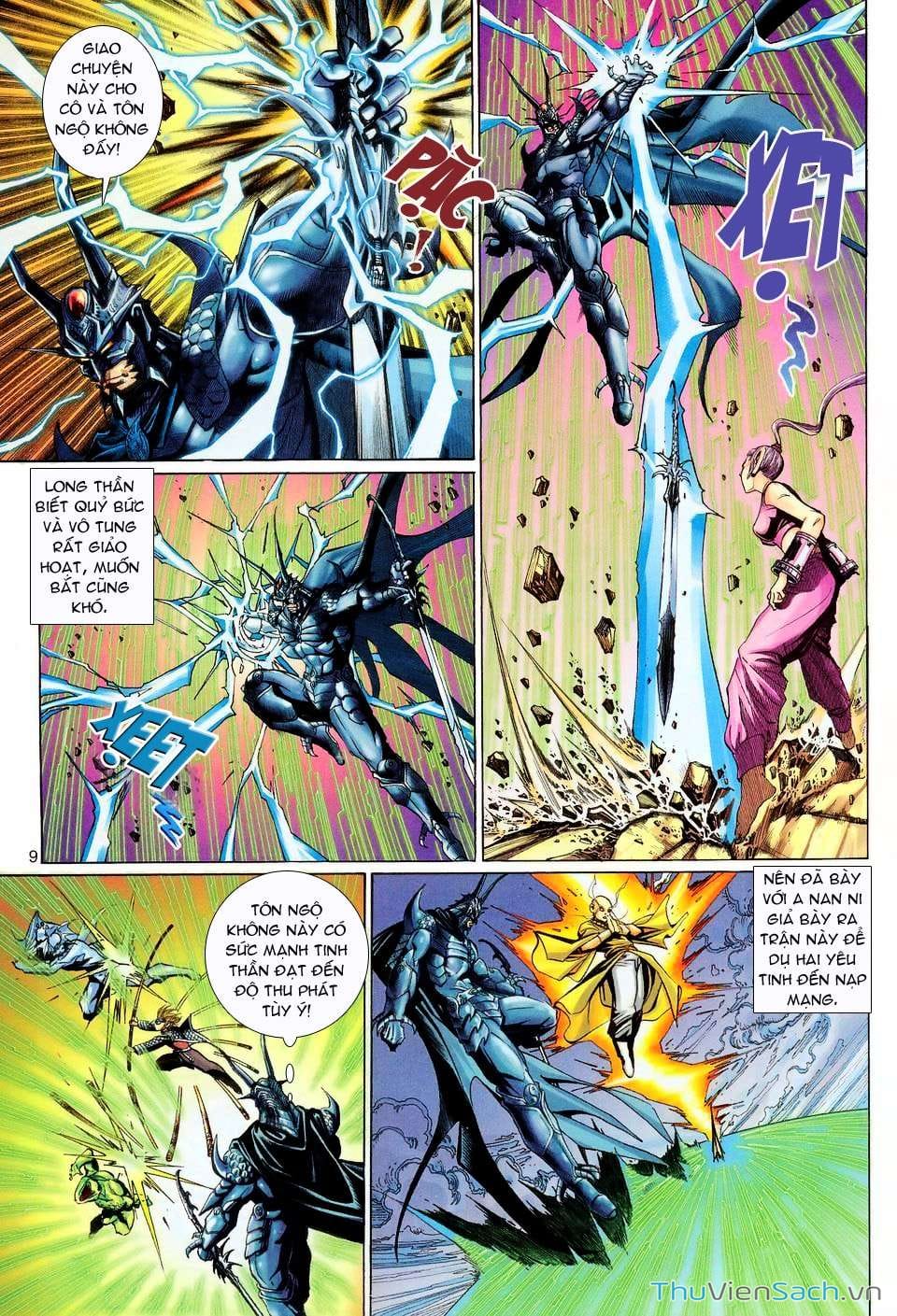 Truyện Tranh Đại Thánh Vương trang 4