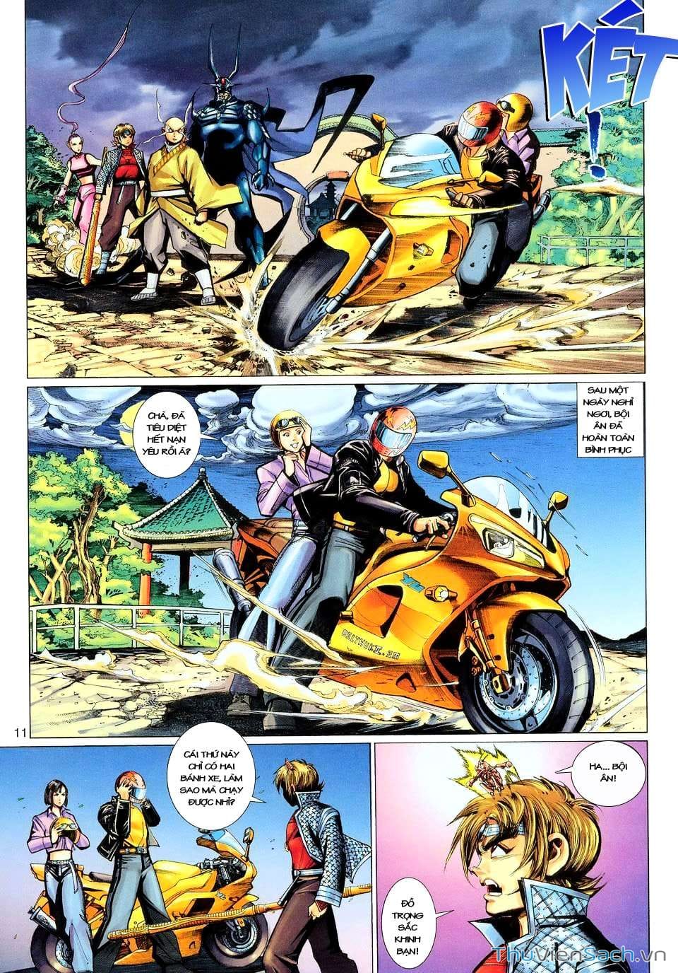 Truyện Tranh Đại Thánh Vương trang 4