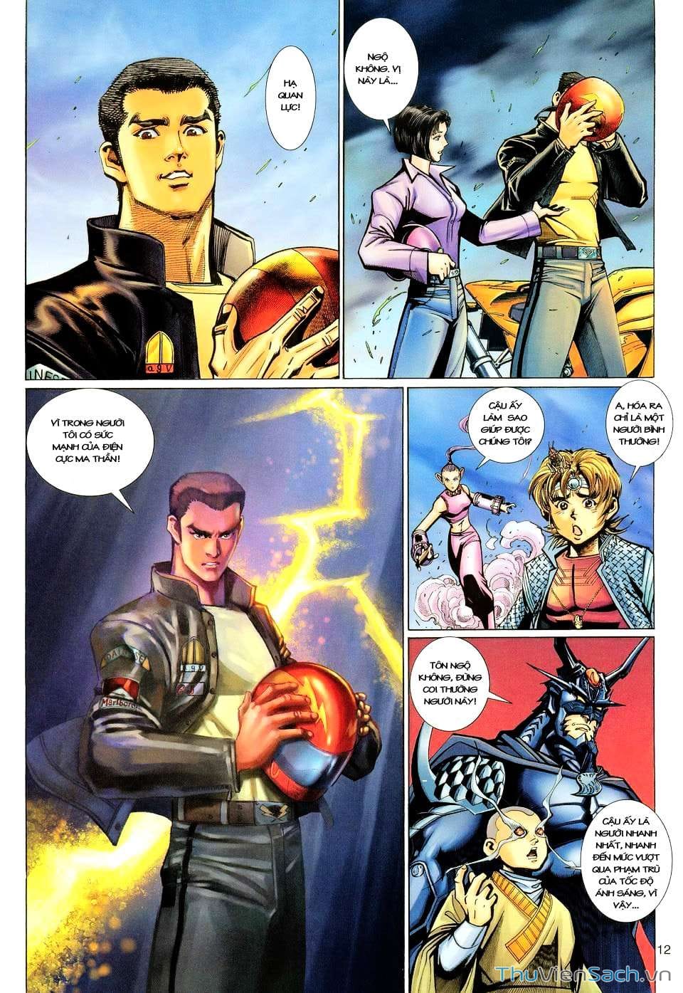 Truyện Tranh Đại Thánh Vương trang 4