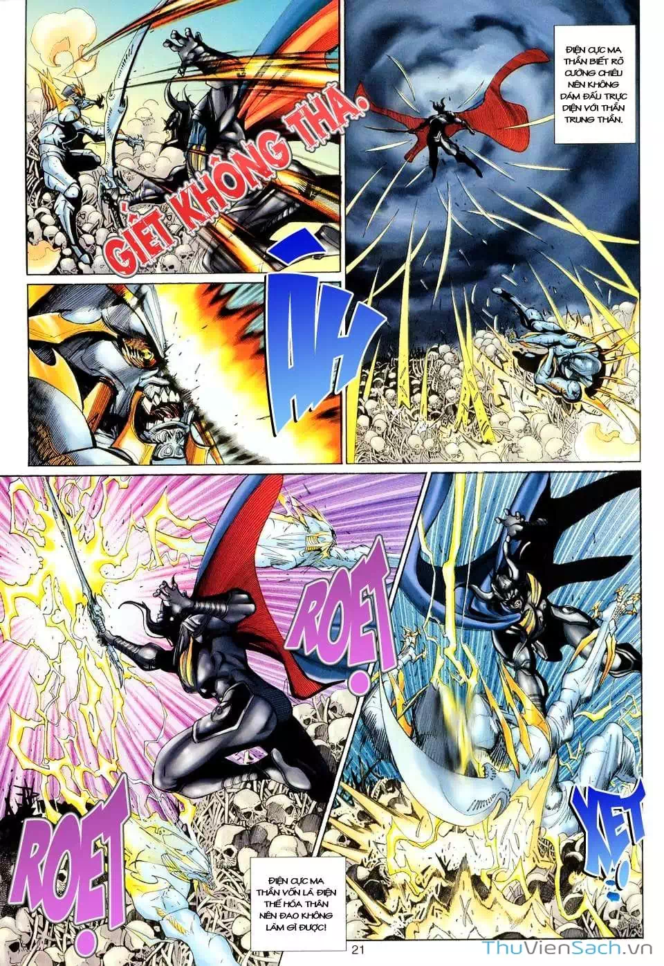 Truyện Tranh Đại Thánh Vương trang 4