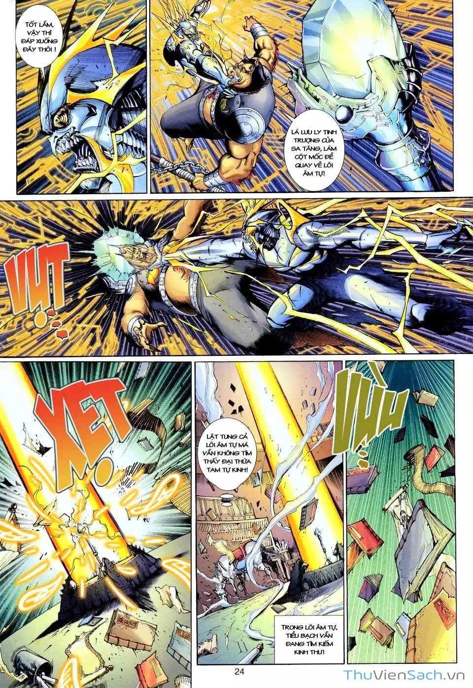 Truyện Tranh Đại Thánh Vương trang 4