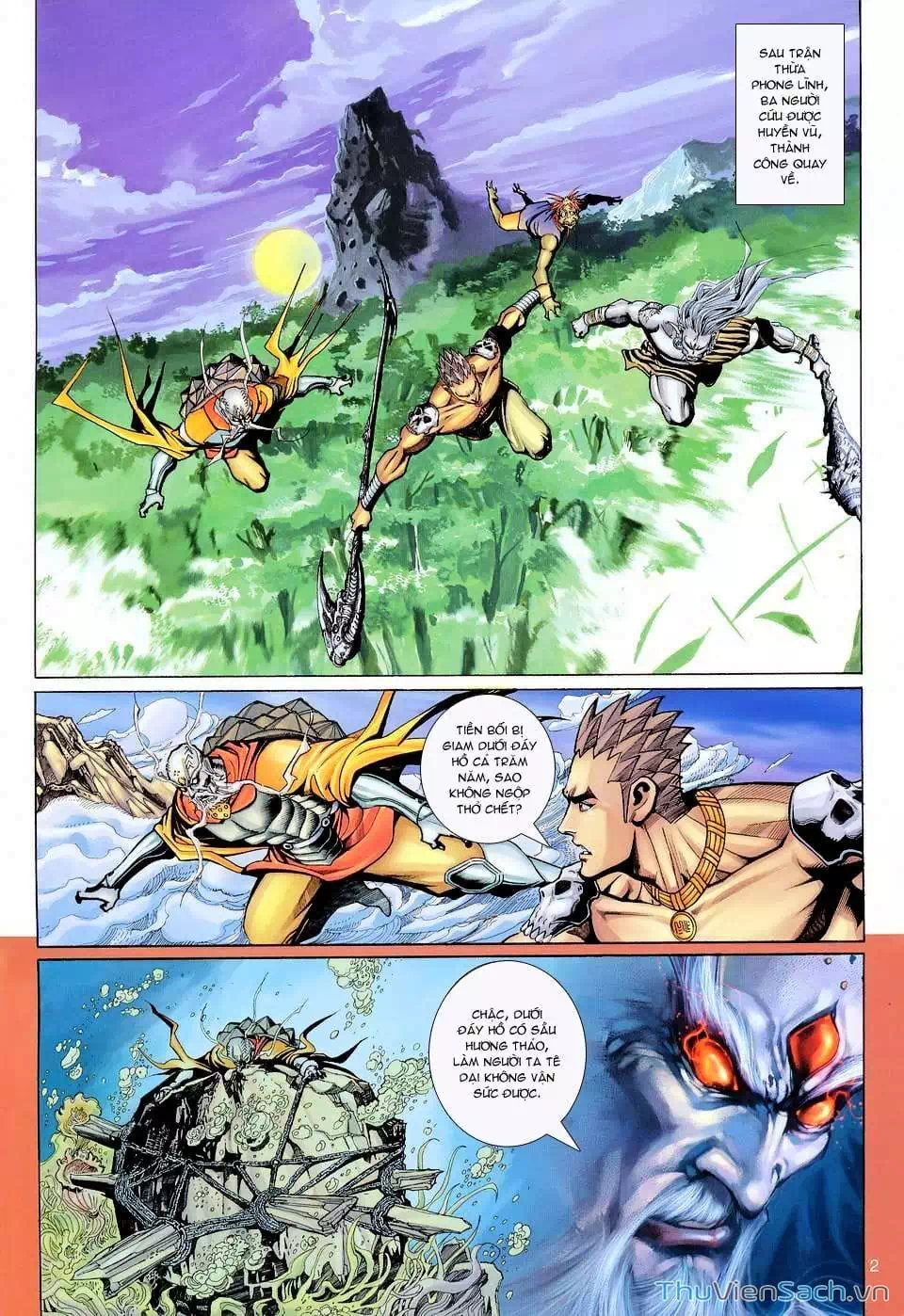 Truyện Tranh Đại Thánh Vương trang 4