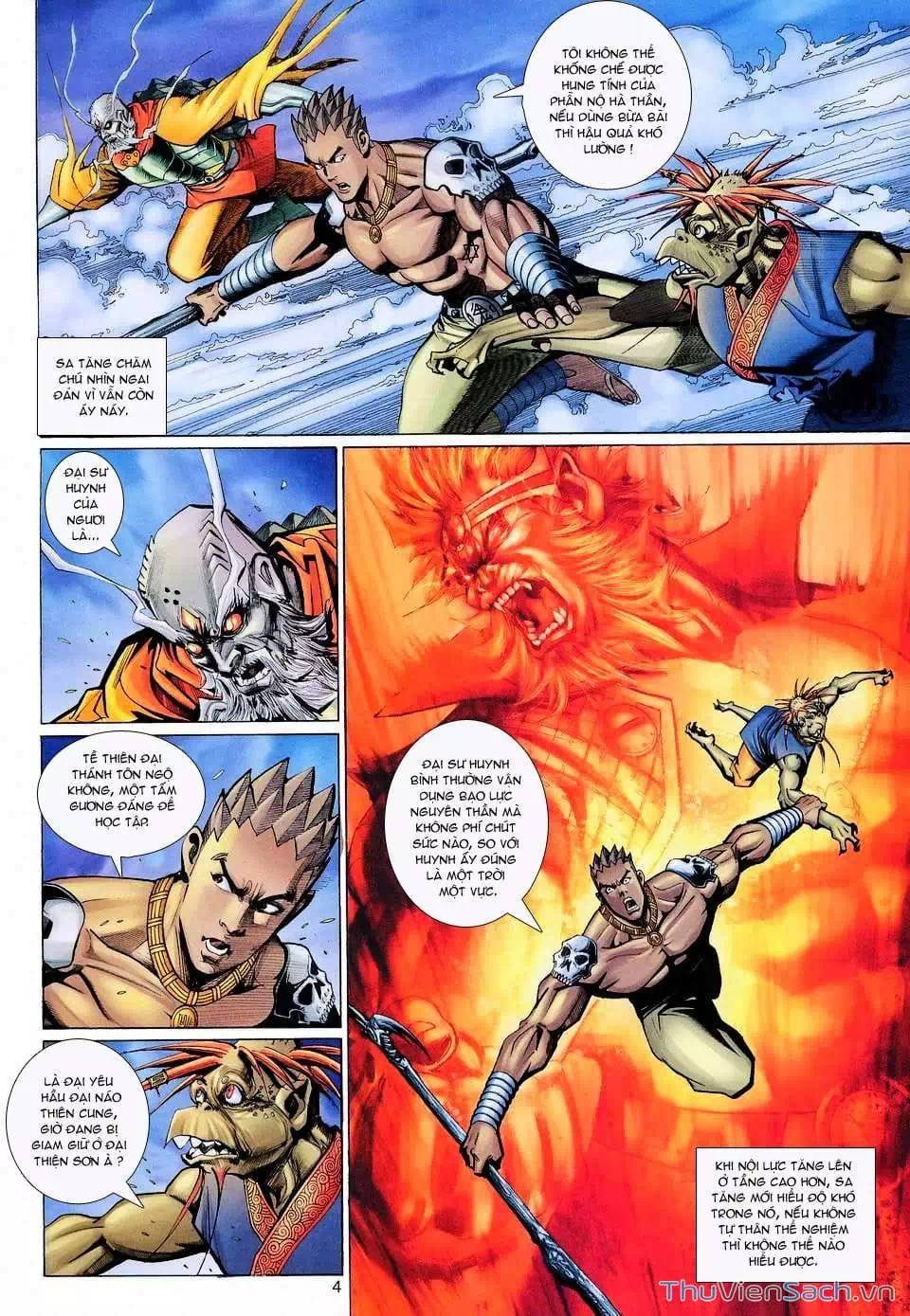 Truyện Tranh Đại Thánh Vương trang 4