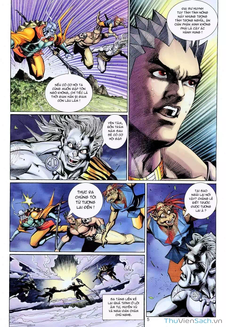 Truyện Tranh Đại Thánh Vương trang 4