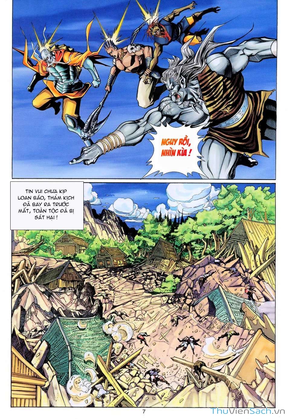 Truyện Tranh Đại Thánh Vương trang 4