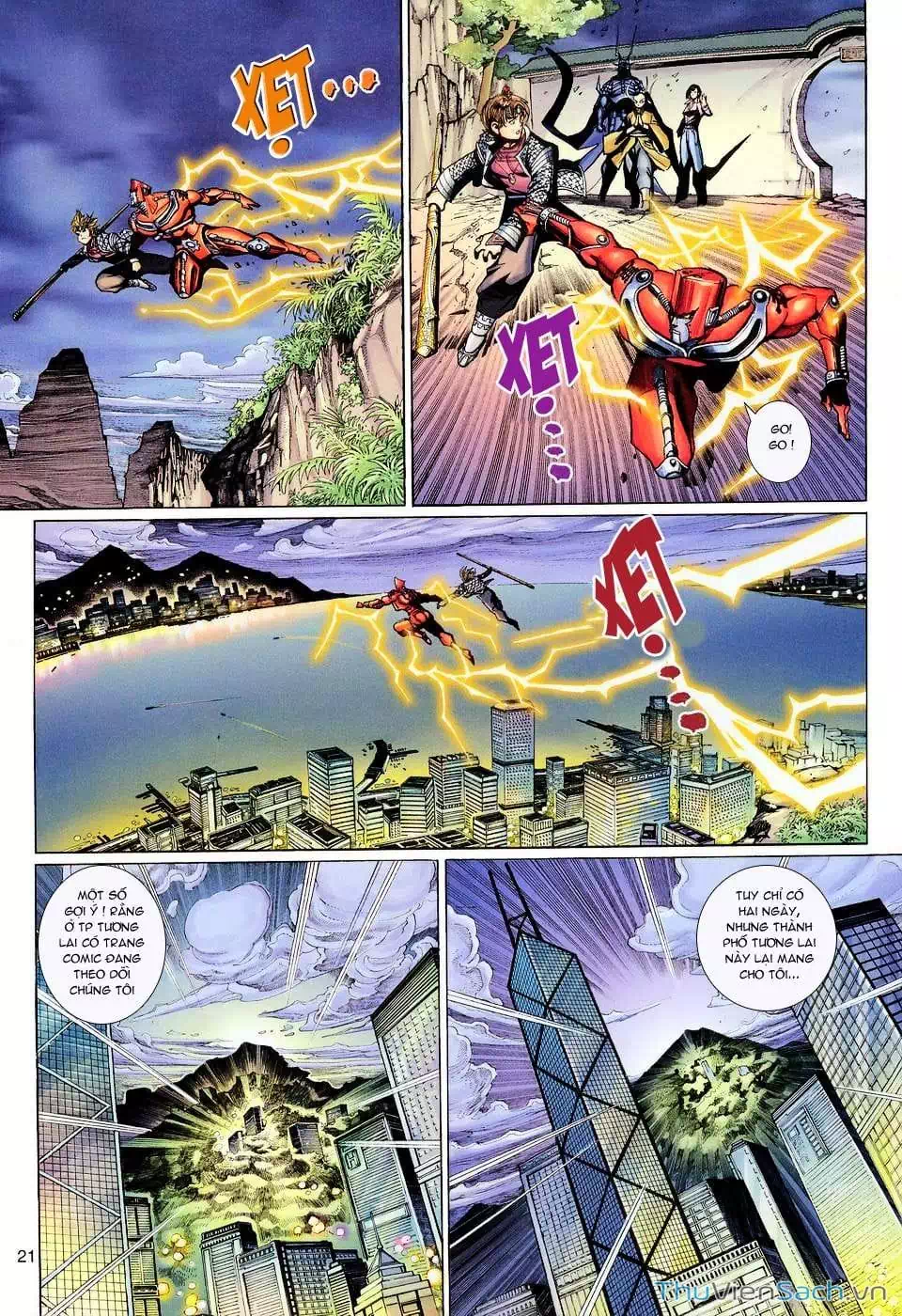 Truyện Tranh Đại Thánh Vương trang 4