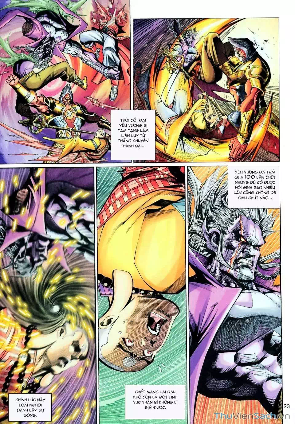 Truyện Tranh Đại Thánh Vương trang 4