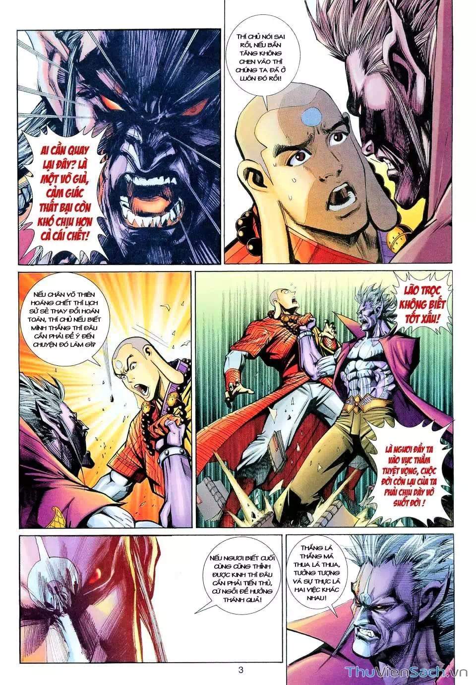 Truyện Tranh Đại Thánh Vương trang 4