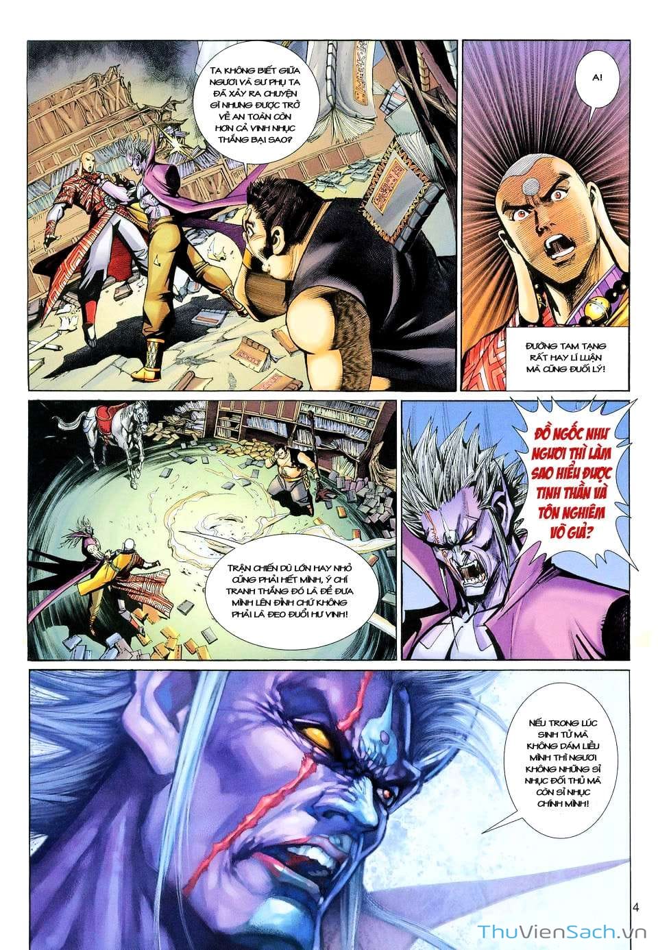 Truyện Tranh Đại Thánh Vương trang 4