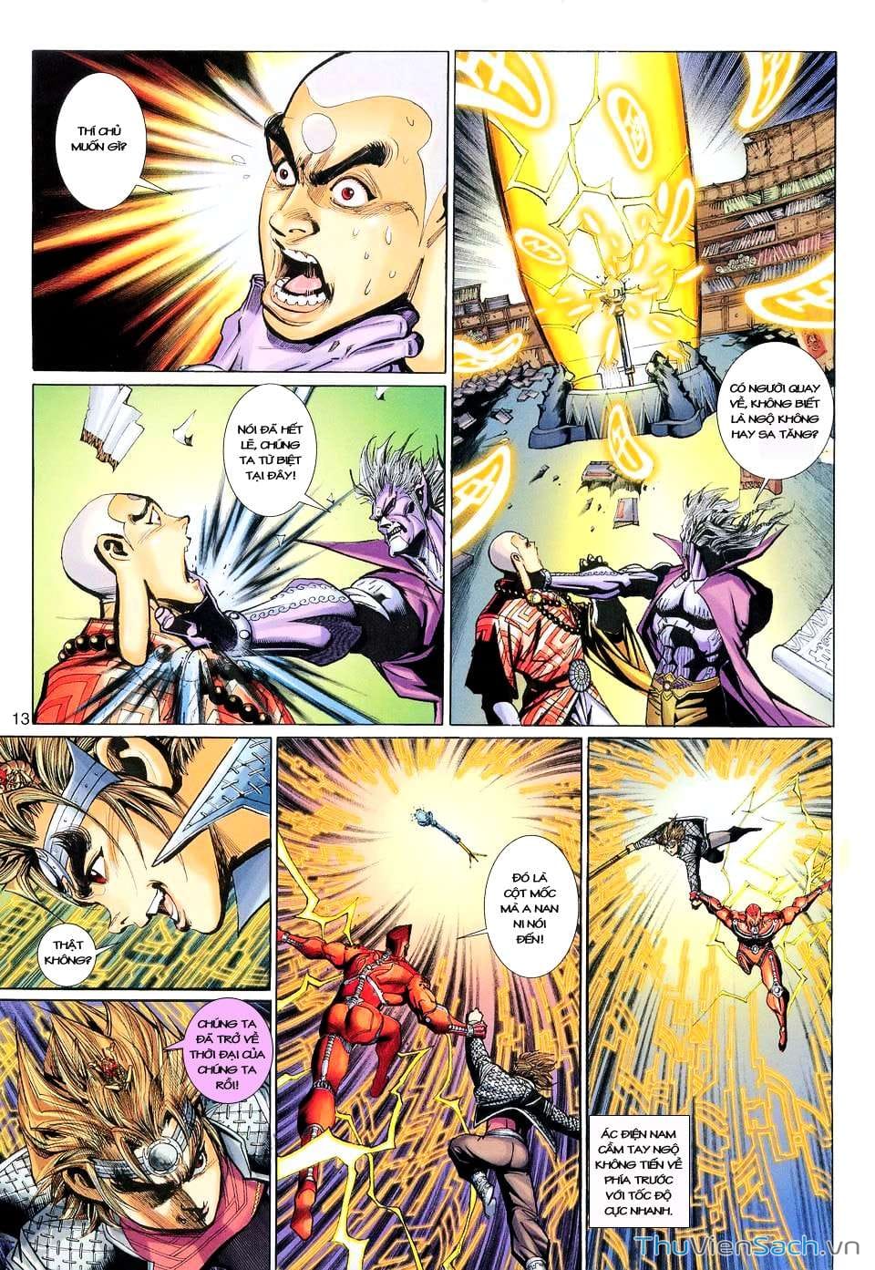 Truyện Tranh Đại Thánh Vương trang 4