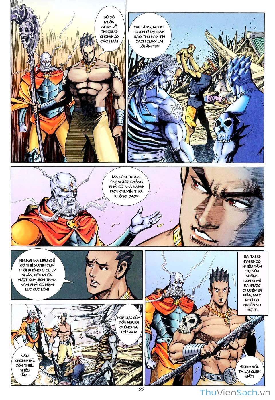 Truyện Tranh Đại Thánh Vương trang 4