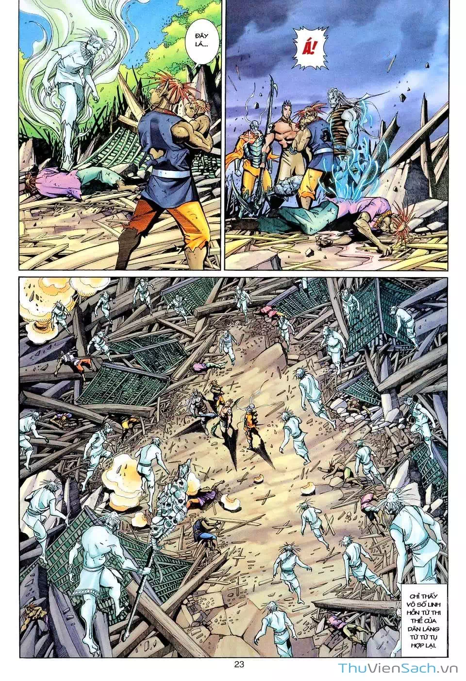 Truyện Tranh Đại Thánh Vương trang 4