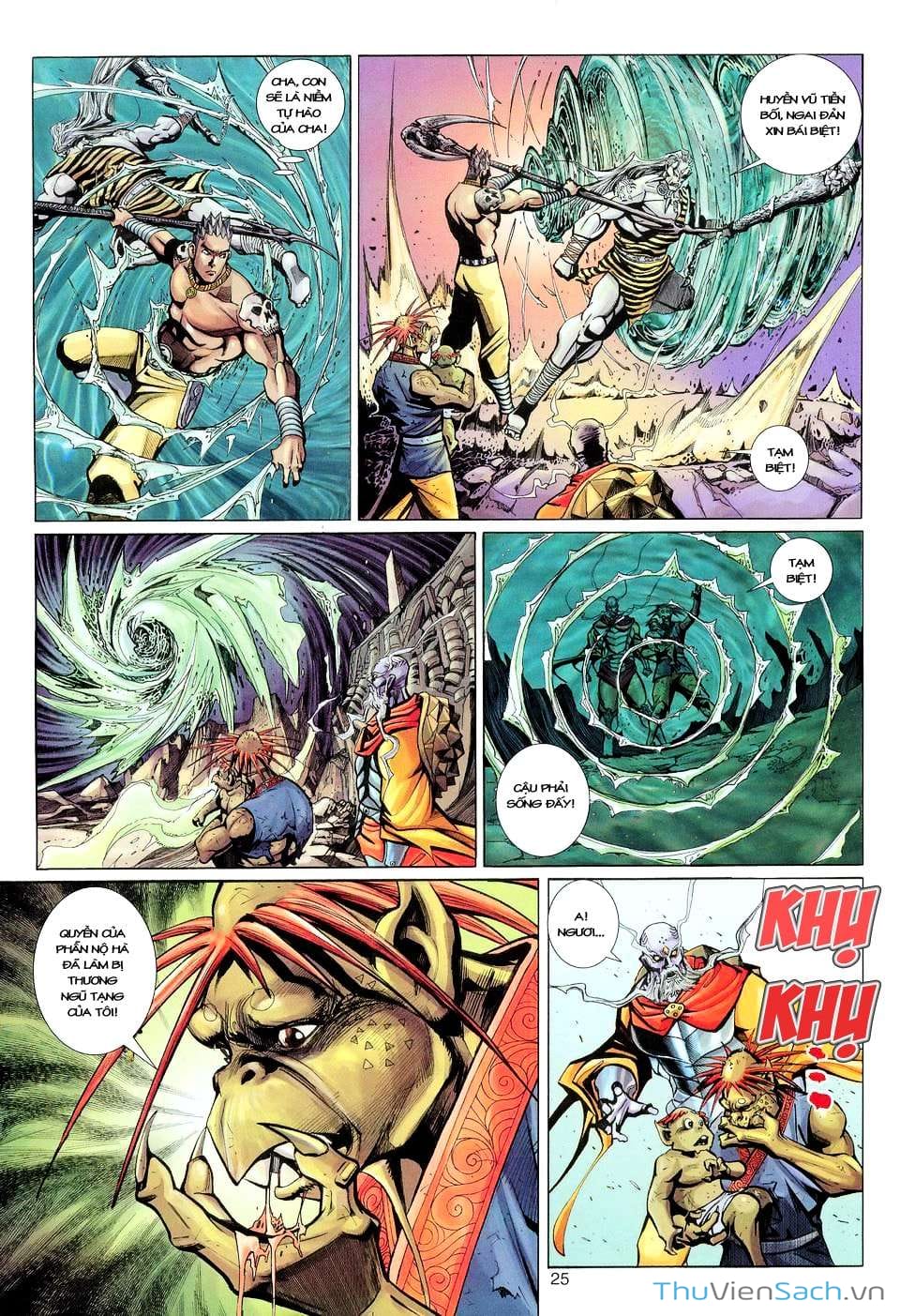 Truyện Tranh Đại Thánh Vương trang 4