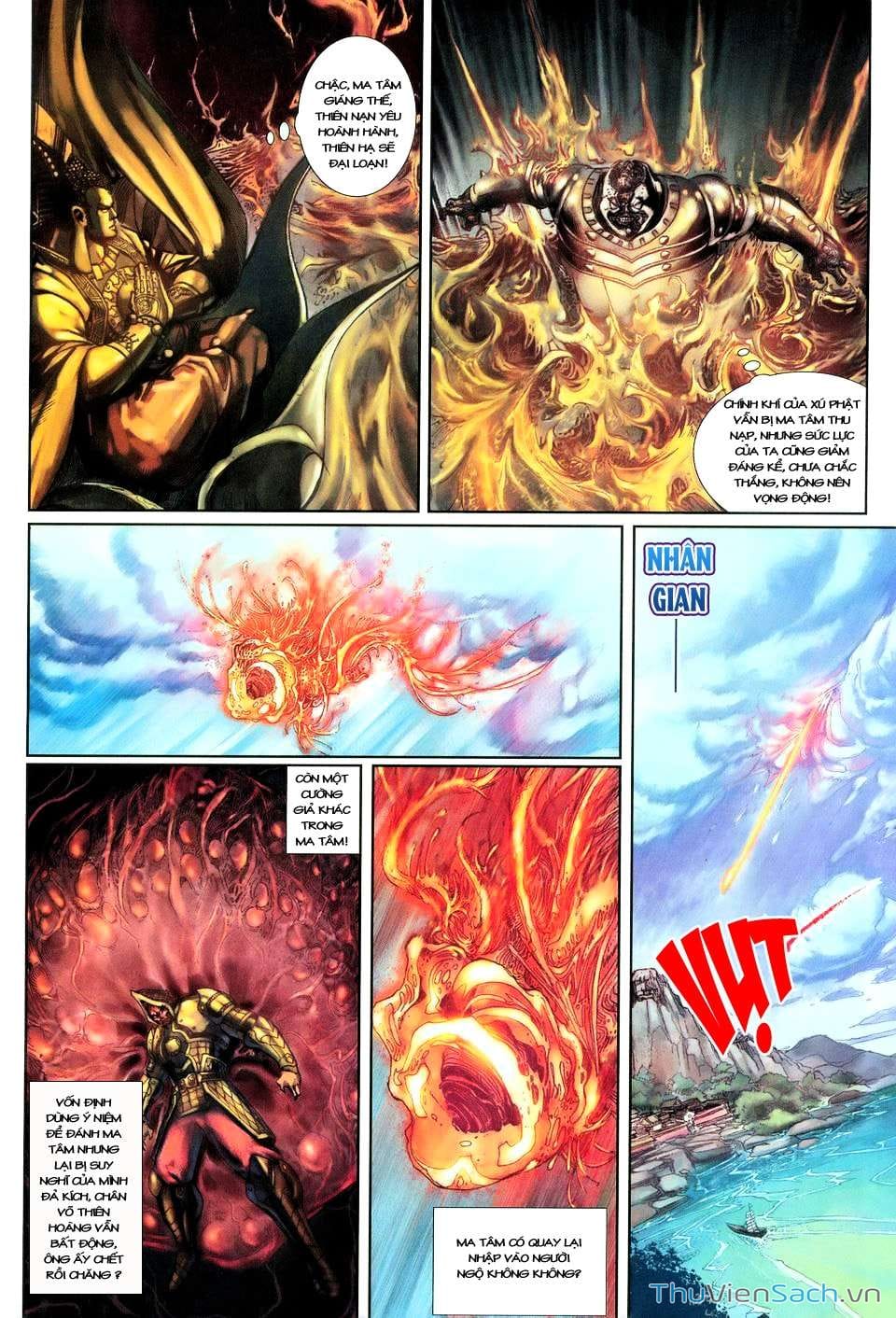 Truyện Tranh Đại Thánh Vương trang 4