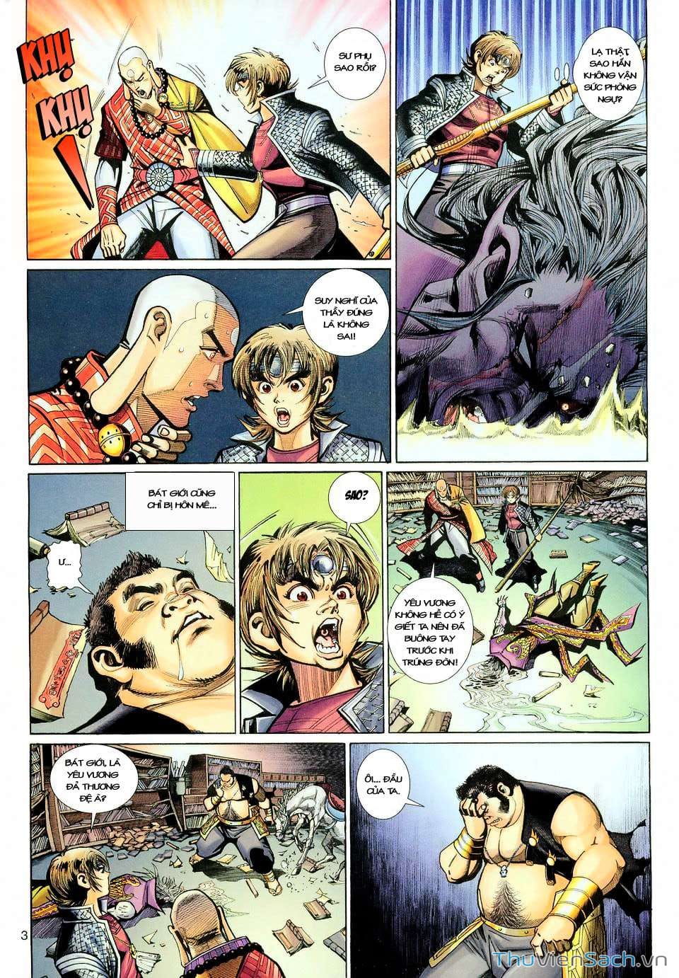 Truyện Tranh Đại Thánh Vương trang 4