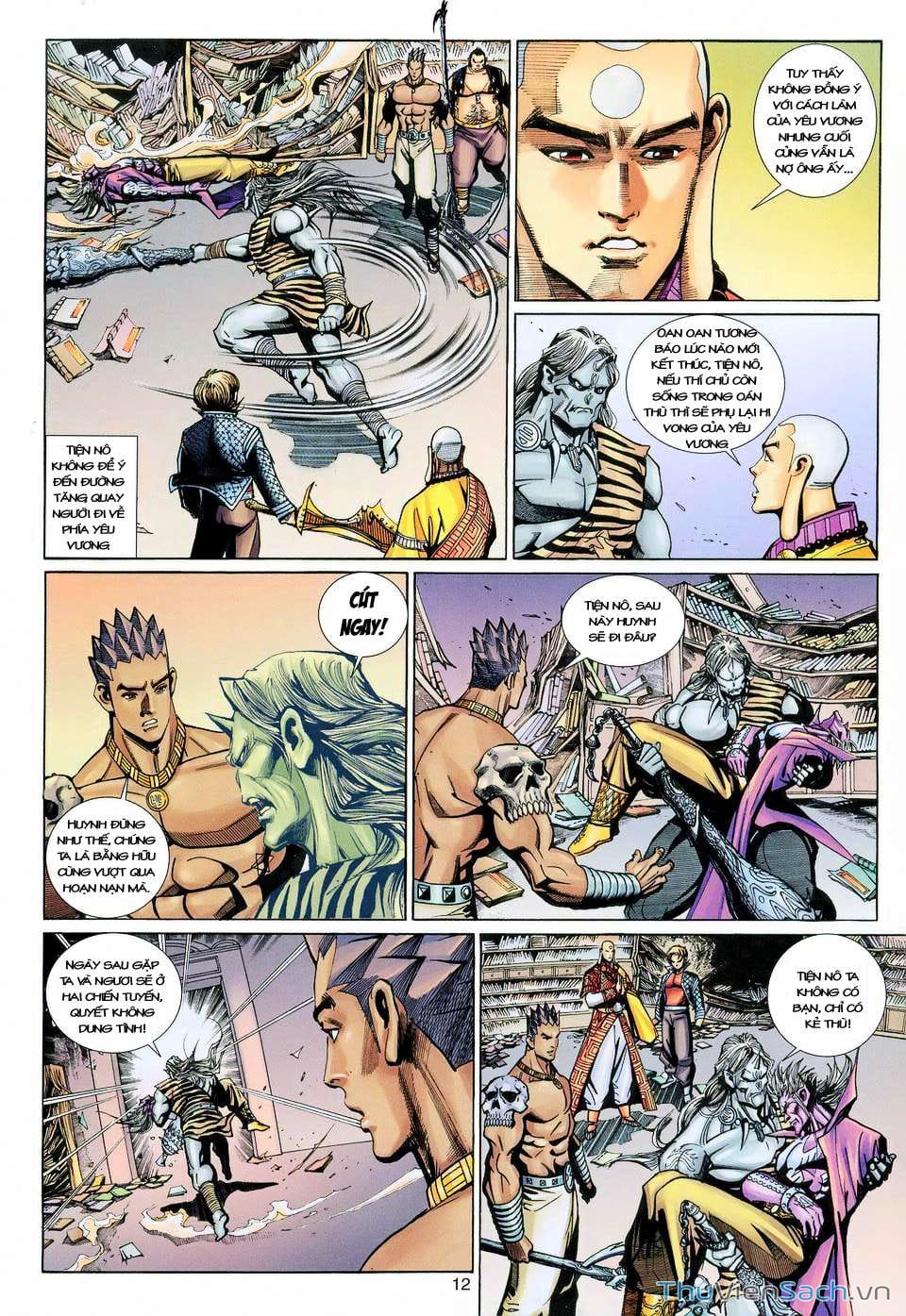 Truyện Tranh Đại Thánh Vương trang 4