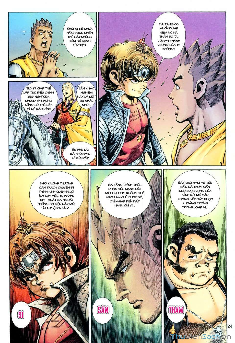 Truyện Tranh Đại Thánh Vương trang 4