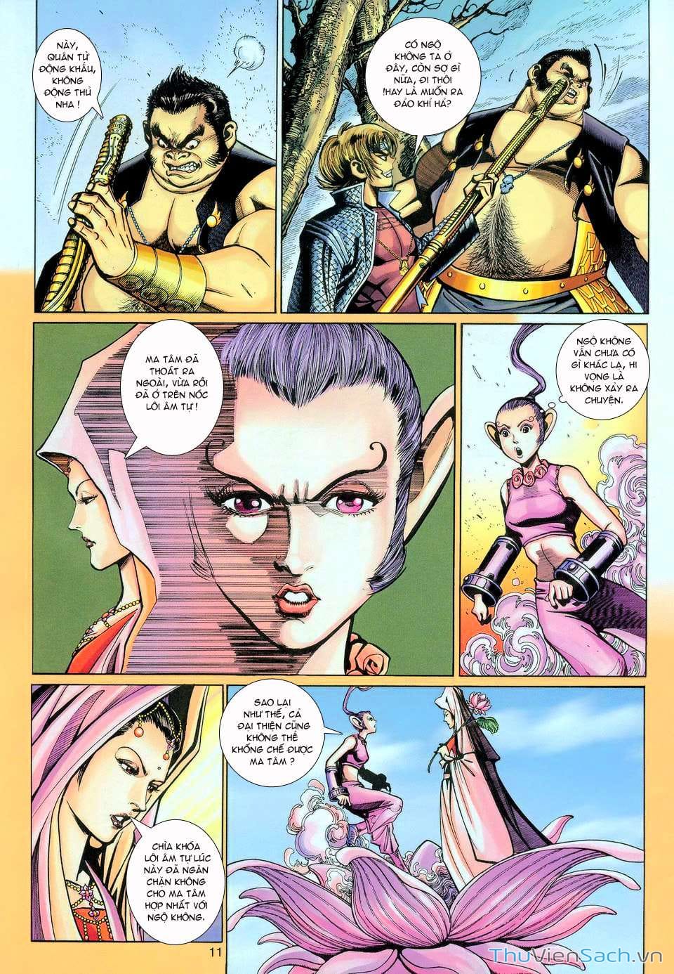 Truyện Tranh Đại Thánh Vương trang 4