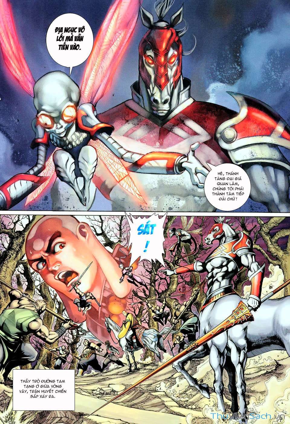 Truyện Tranh Đại Thánh Vương trang 4