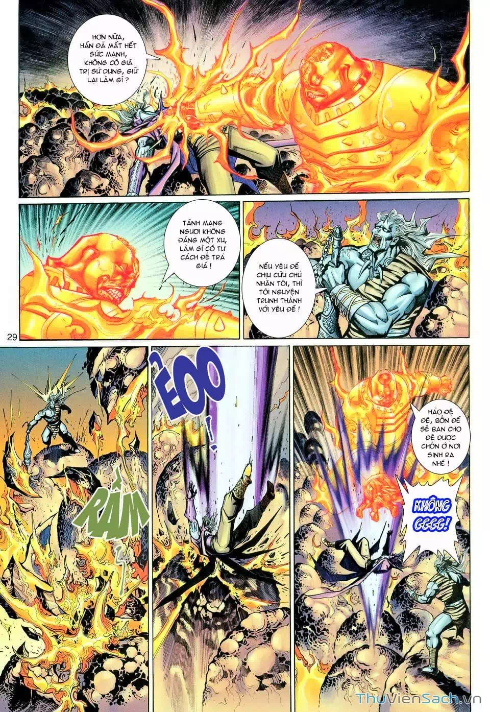 Truyện Tranh Đại Thánh Vương trang 4