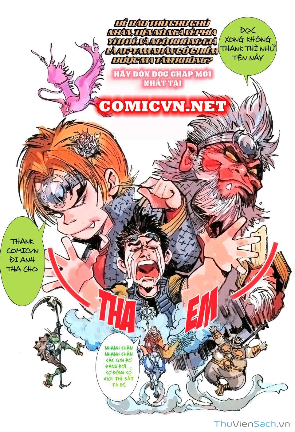 Truyện Tranh Đại Thánh Vương trang 4