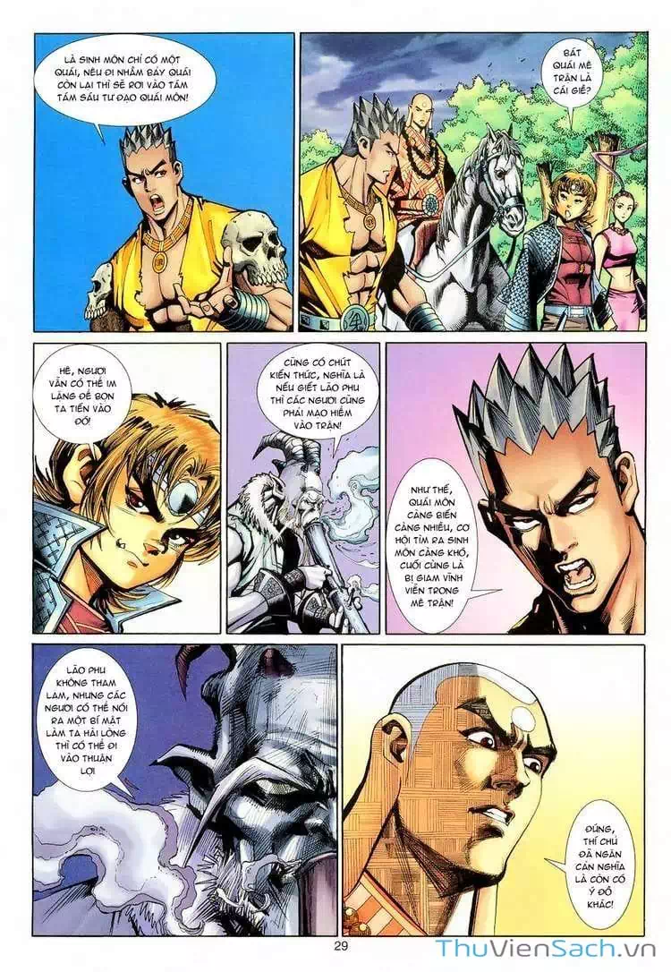 Truyện Tranh Đại Thánh Vương trang 4