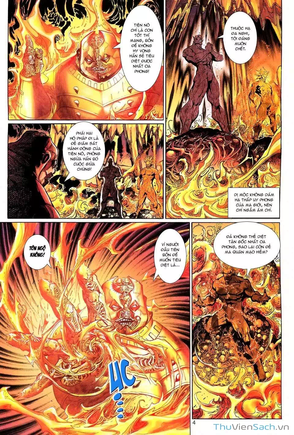 Truyện Tranh Đại Thánh Vương trang 4