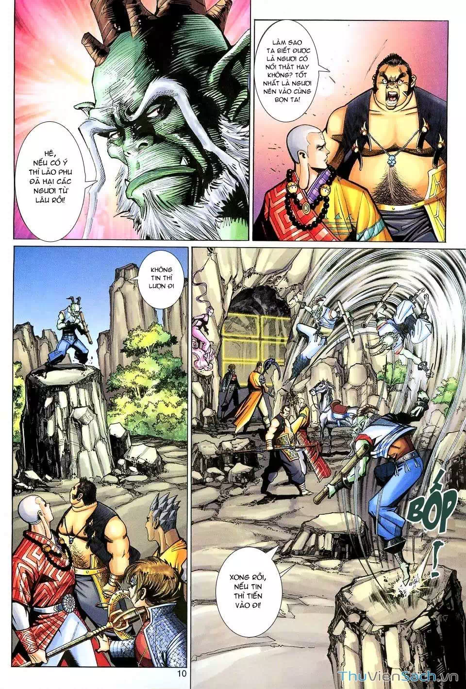 Truyện Tranh Đại Thánh Vương trang 4