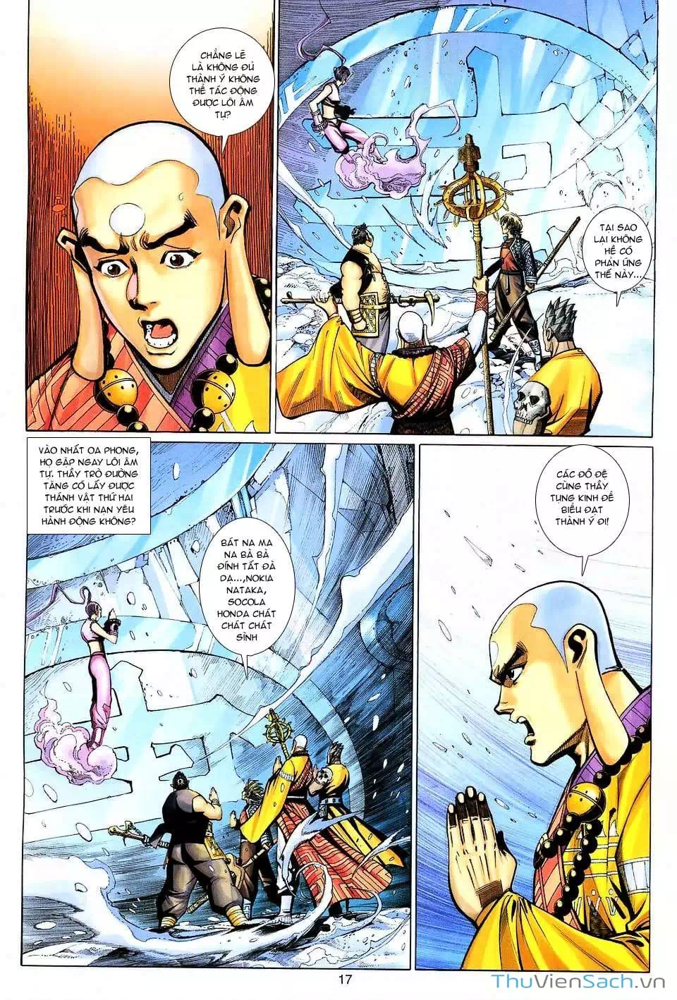 Truyện Tranh Đại Thánh Vương trang 4