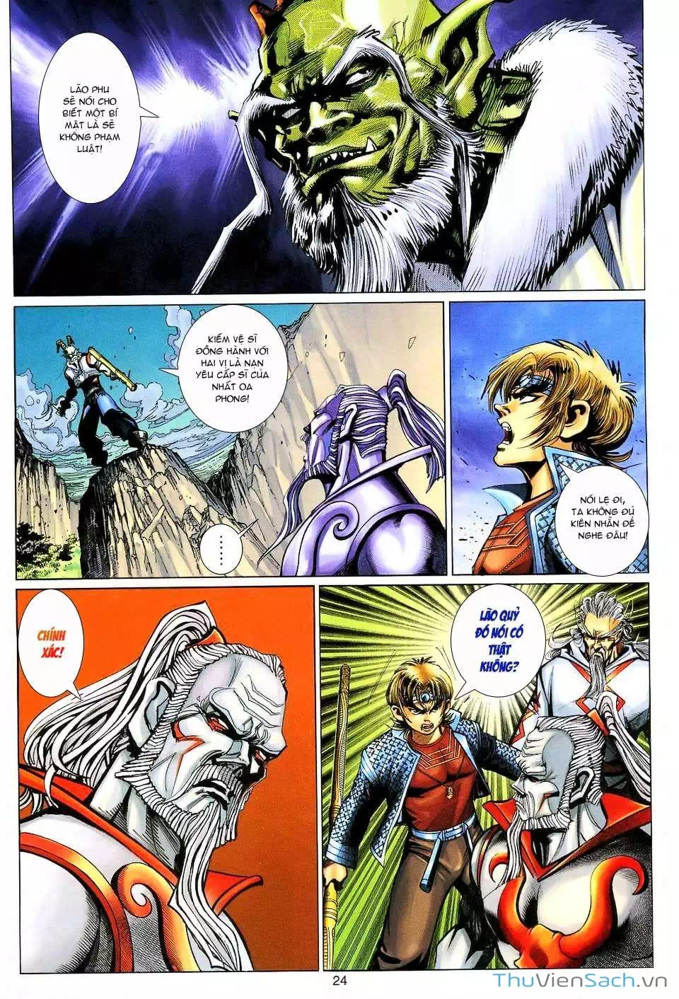 Truyện Tranh Đại Thánh Vương trang 4