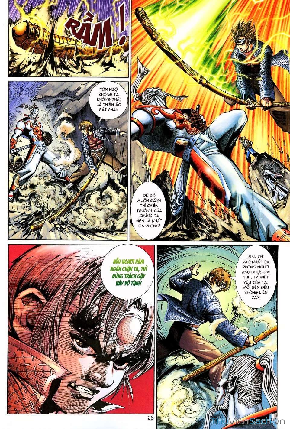 Truyện Tranh Đại Thánh Vương trang 4