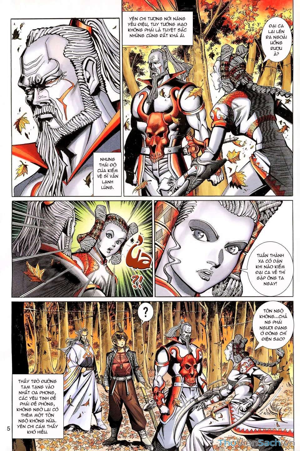 Truyện Tranh Đại Thánh Vương trang 4