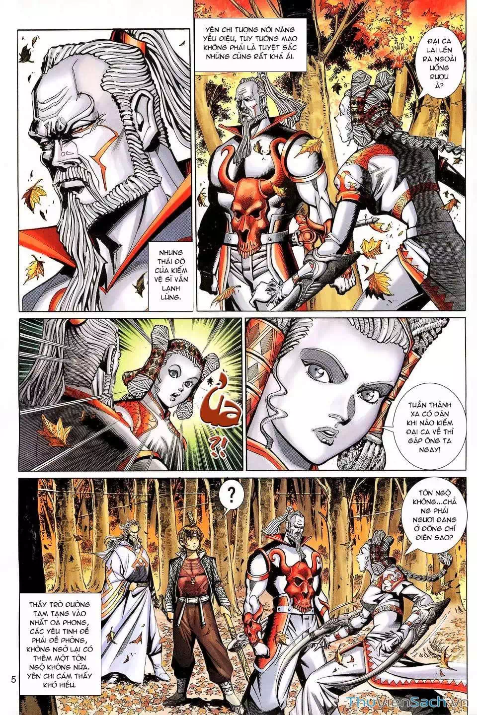 Truyện Tranh Đại Thánh Vương trang 4