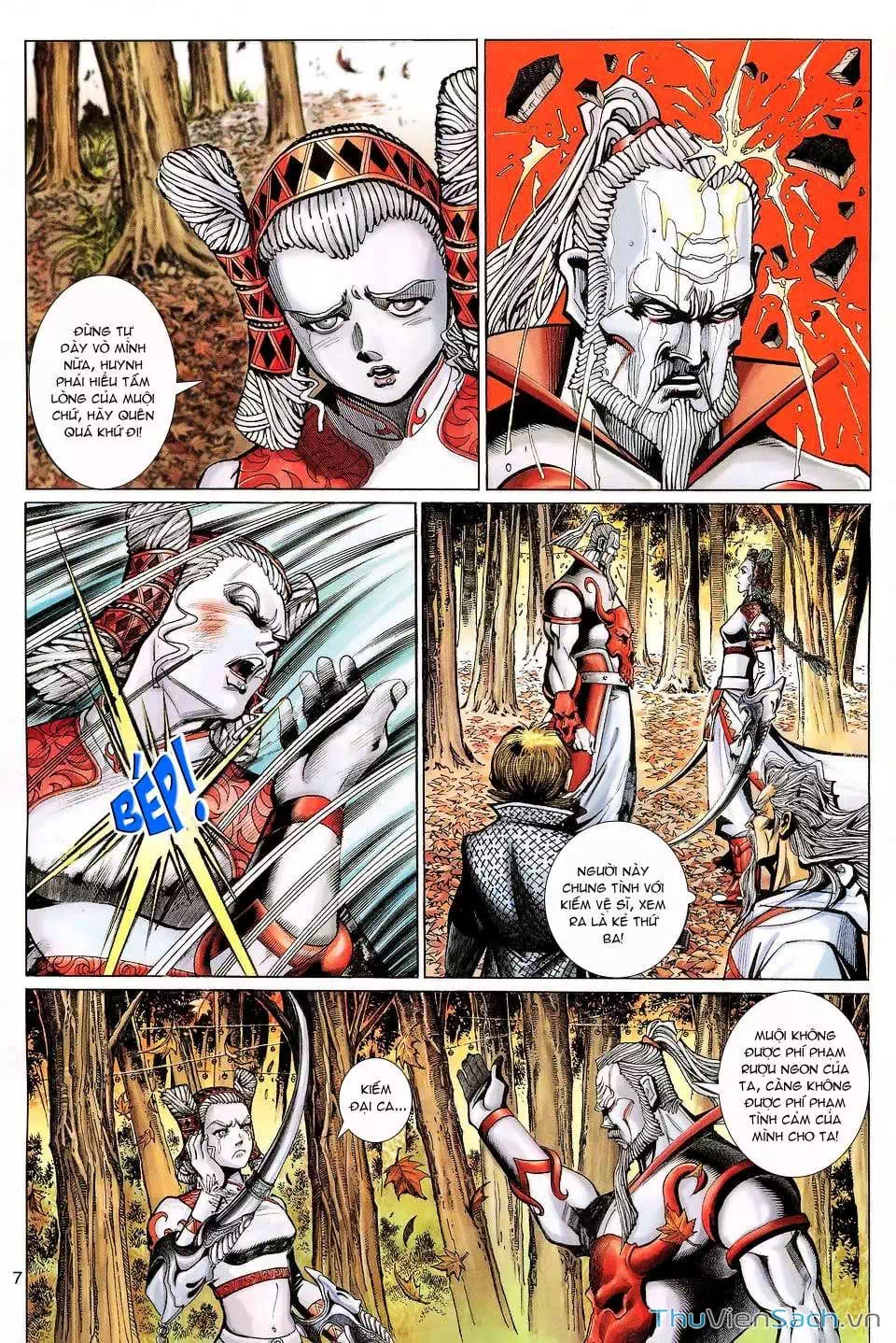 Truyện Tranh Đại Thánh Vương trang 4